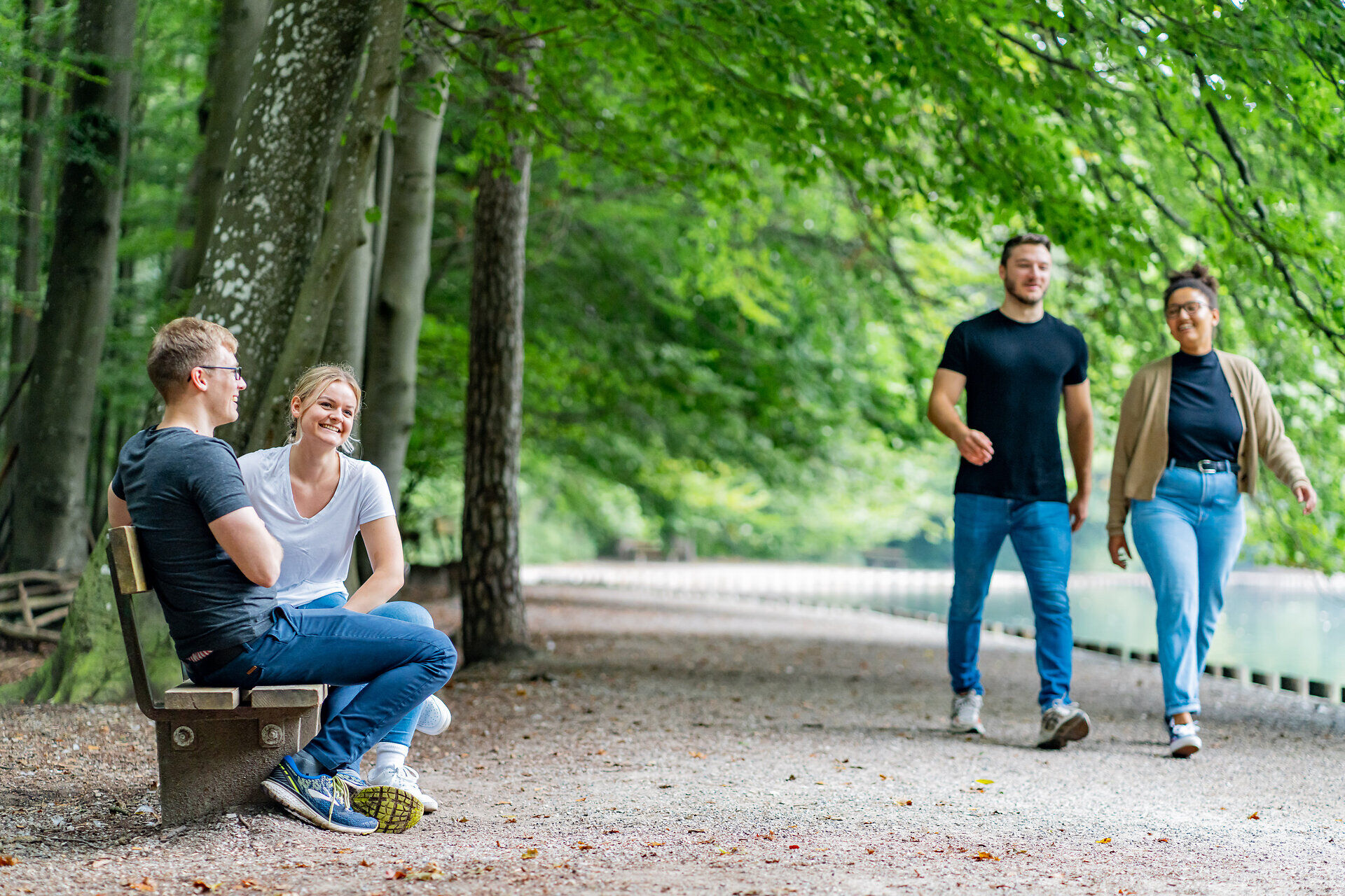 Am Stempflesee im Siebentischwald