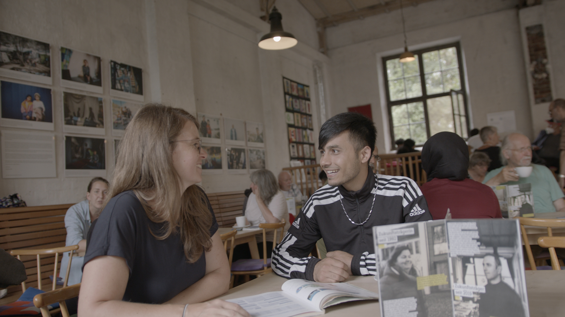 Caffee Tür an Tür Austausch