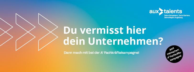 Banner auf auxtalents zur A³ Fachräftekampagne mobil